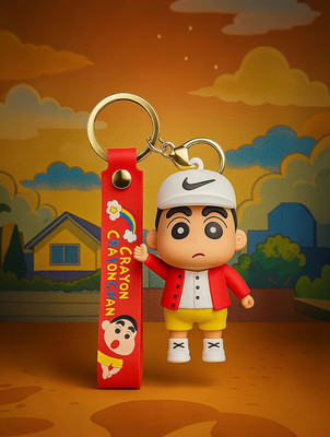cutiecllicks Shin-chan Cartoon Character Keychain Key Chain