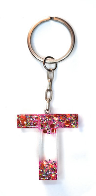 Swasti RESIN GLITTER KEYCHAIN-T Key Chain