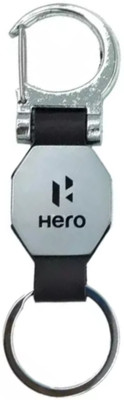 MAG BEE Premium Quality Hero logo Double side hook Key Chain