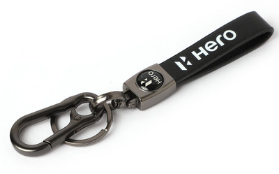 ZYZTA Imported Leather Bikes key chain with hook for Hero Bikes Scooters, Pack of 1 Key Chain