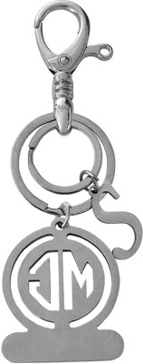 Shiv Jagdamba Personalized Automotive Classic Car MG Logo Alphabet S Keychain ShivKey2022508 Key Chain