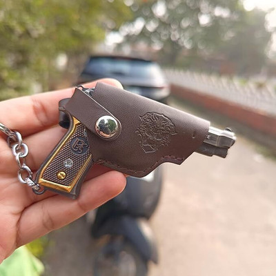 GKM Stylish Toy Gun Replica with cover Key Chain for mens gifting (Type-q) Key Chain
