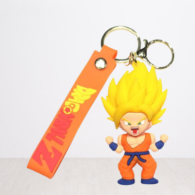 BITWEAVE Goku Super Saiyan Keychain – Dragon Ball Z Collectible Key Chain