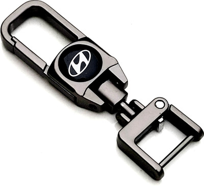 ADOREAL HYUNDAI METALLIC KEYCHAIN AND KEYRING FOR HYUNDAI CAR Key Chain
