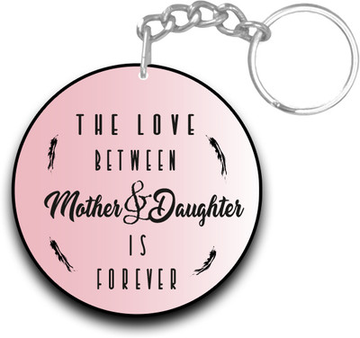 Rhymax Love Between Mom and Daughter is Forever Key Chain