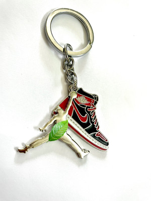 HappierYou AJ 1 Retro High Red Black Key Chain