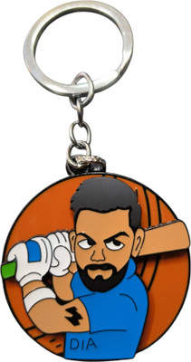 mik VIRAT IDOL CRICKET PLAYER SPINNER Key Chain