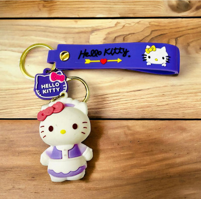 BBG NEW_Premium Kitty Keychain | One Piece Keychain For Girls Best 3D PVC Key Chain Key Chain