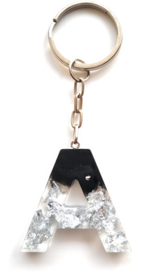 Swasti RESIN BLACK KEYCHAIN-A Key Chain