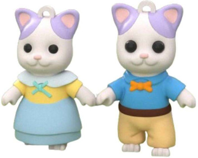 Vaali Couple_Cat_Keyring Key Chain