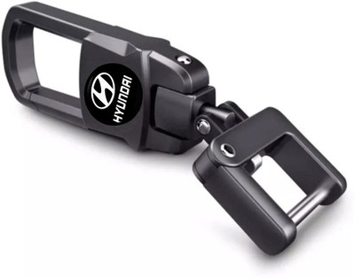 NIVIZEN 360 Degree Rotating Heavy Duty Car Keychain For Hyundai Car All Model Key Chain