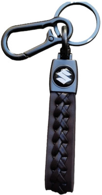 SHRI JI High quality Criss Cross Patti Suzuki Keychain Brown Key Chain