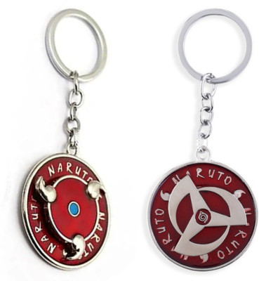 Jainsburys Combo of Naruto Rotating keychain & Best quality keychain Key Chain