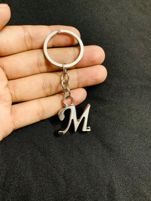 GKM Alphabet M premium quality keychain for cars & bikes Key Chain