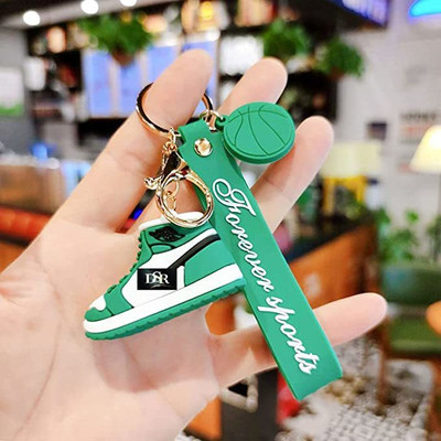 gtrp New Trending Nike keychains 3D Cute Nike/Shoe Design Keychain Green Key Chain