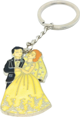Key Era Western Married Couple Key Chain