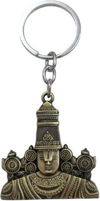 PEARLISH Tirupati Balaji Solid Metal keychain Key Chain
