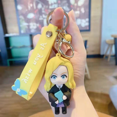 gtrp key Chain-Keychains Cartoon Characters PVC 3D Keychain School bag Key Chain