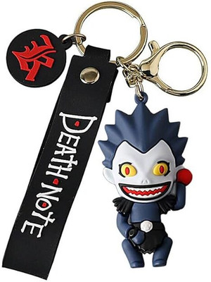 Funfob Death Note Keychain Ryuk With Hook &Straps Key Chains For Bike Car & Collectible Key Chain