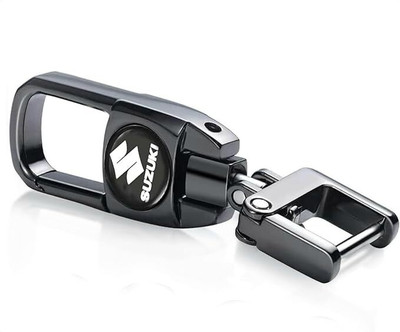 gtrp Suzuki 360 Degree Rotating Heavy Duty Metal Car Keychain Key Chain