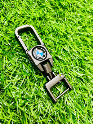 GKM BMW Car double sided hook heavy metal keychain Key Chain