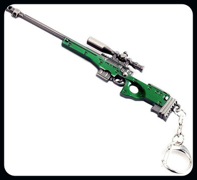 gtrp Keychain-PUBG GUN METAL AWM Key Chain
