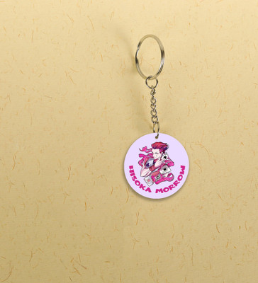 Special Trend Hub The Enigmatic Trickster: Anime Printed Round Keychains Pack of 2 Key Chain