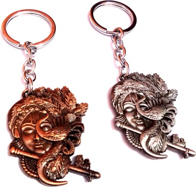 MISMIL Krishna keychains metal lord Krishna Key Chain