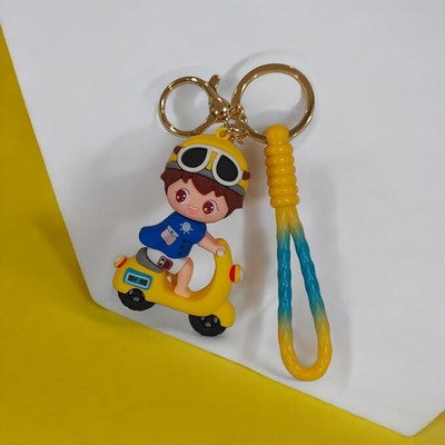 gtrp Cup Cartoon Characters Keychain for Girls Boys, Cute Silicon Keychains 11 Key Chain