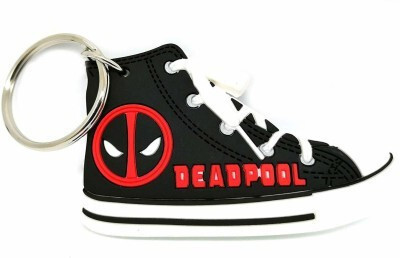 gtrp keychain-Two Sided Deadpool Sneaker Sports Shoes Key Chain
