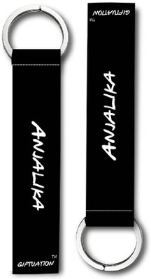 GIFTUATION Anjalika I will be there for you / Pack of 2 lanyard Keychain Key Chain