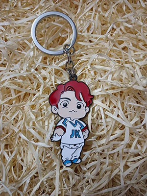 gtrp BTS Series Metal Key Chains | Jungkook (BTS) | Tiny Tan | Bangtan Boys Key Chain