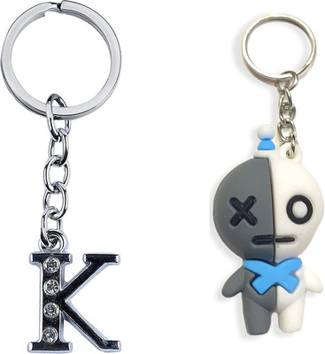 Newview VAN K BTS Army Characters 3D Rubber Keychain and Keyring Key Chain