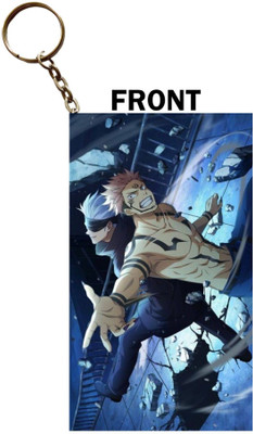 Hariyaali Enterprises LLP Jujutsu Kaisen BEGININNG OFSUKUNA AND GOJO Key Chain