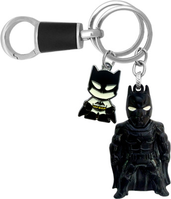 MGP FASHION Batman With Black hook & Batman Pendant Fully Metal Car Bike Key Chain Key Chain Key Chain