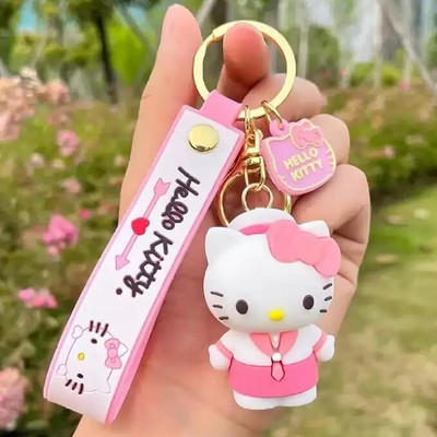 gtrp Cute Kitty 3D Keychain | Keyring & Quirky Bag Charm 02 Key Chain