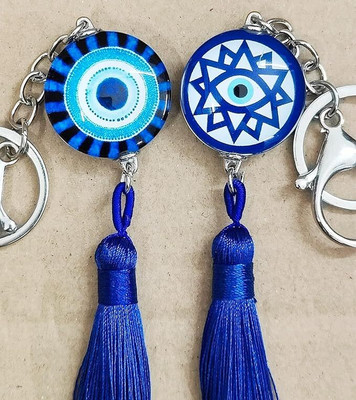 Tera13 Evil Eye Keychain, Blue Evil Eye Keychain, Evil Eye Hanging For Home Key Chain