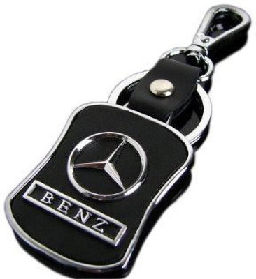 GIKH KeyChain_Mercedes Leather with hook Key Chain