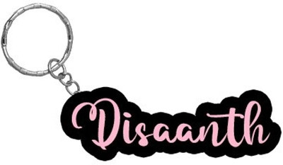 SY Gifts BPK Disaanth Name Keychain Key Chain