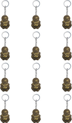 BLESSINGS Set Of 12 Buddha D Key Chain