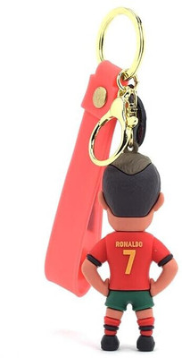 gtrp Red Green Ronaldo Stand 3D Rubber With Long Ribbon 02-New305 Key Chain