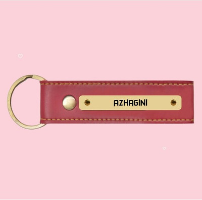 SY Gifts Wred Azhagini Vegan Leater keychain Key Chain