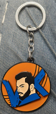 mik VIRAT KHOLI CRICKET IDOL PLAYER ROTATE Key Chain