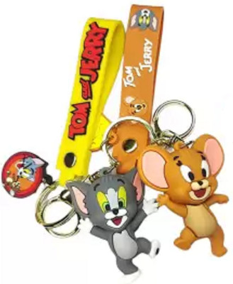 Filsfa Tom And Jerry Cartoon key Chain for gift Key Chain