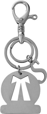 Shiv Jagdamba Personalized Advocate In Round Alphabet S Gift For Lawyer Keychain LCKShiv012 Key Chain