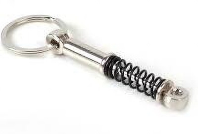 gtrp Suspension Spring Car Part Stainless Steel Keychain Car Enthusiast 22 Key Chain