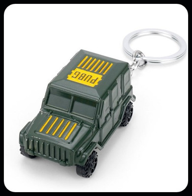 gtrp Top_Playerunknown's Battlegrounds PUBG green Jeep metal keychain Key Chain