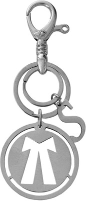 M Men Style Personalized Advocate In Round With Alphabet S Gift For Lawyer Keychain LCK011 Key Chain