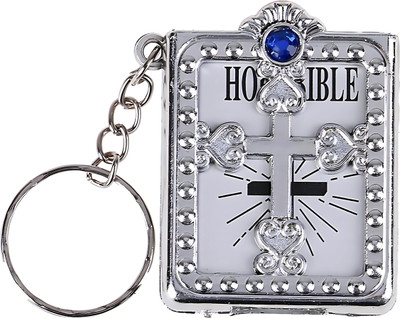 The Men Gift Mini Holy Bible Keychain Scripture Christian Faith Keyring ShivKey2025411 Key Chain