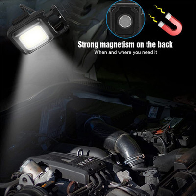 ASTOUND Mini LED Flashlight, 1000 Lumen LED Front Light(Black)